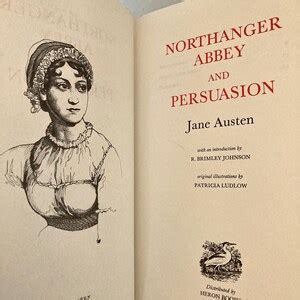 Northanger Abbey and Persuasion 1921 leather Reader