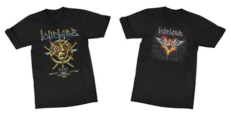 Nostalgia Meets Style: Exploring the World of Winger Band T-Shirts