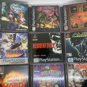 Nostalgic Treasures: A Collector's Guide to PS1 Games for Sale