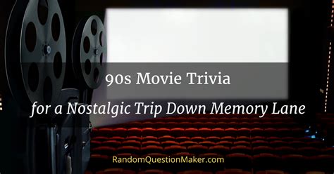 Nostalgic Trivia: A Trip Down Memory Lane
