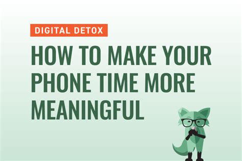 Not On Your Phone: Digital Detox in the 21st Century