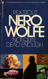 Not Quite Dead Enough Nero Wolfe Epub