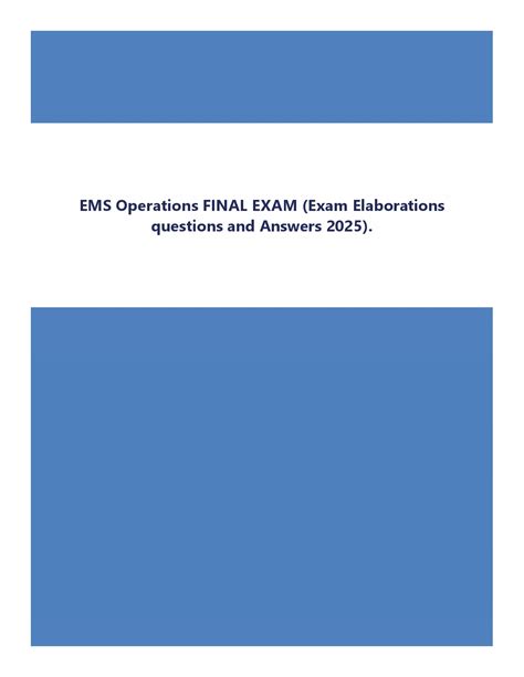 Not The Final Exam Questions And Answers Elaborations Doc