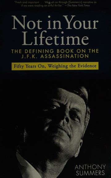 Not in Your Lifetime The Defining Book on the JFK Assassination Epub