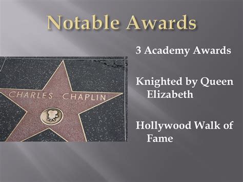 Notable Awards: