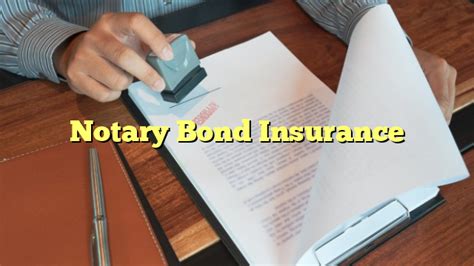 Notary Bond Insurance: The $600,000 Lifeline for Notaries