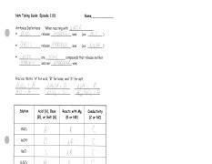 Note Taking Guide Chemistry Episode 1101 Answers Doc