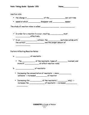 Note Taking Guide Episode 1201 Answer Key PDF