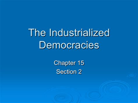 Note Taking Study Guide Answers The Industrialized Democracies PDF