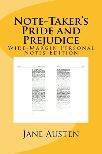 Note-Taker s Pride and Prejudice Wide-Margin Personal Notes Edition Note-Taker s Classics Volume 5 Epub