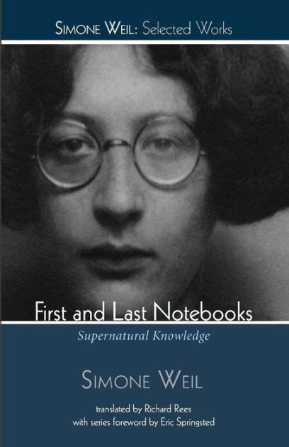 Notebooks of Simone Weil PDF