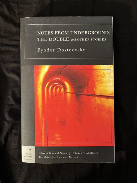 Notes from Underground The Double and Other Stories Barnes and Noble Classics Reader