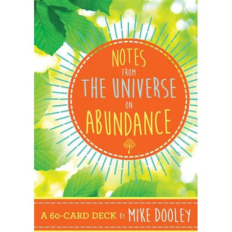 Notes from the Universe on Abundance A 60-Card Deck Kindle Editon