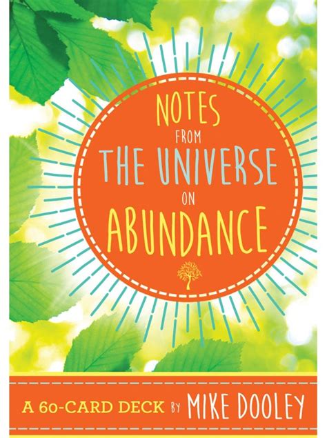 Notes from the Universe on Abundance A 60-Card Deck Epub