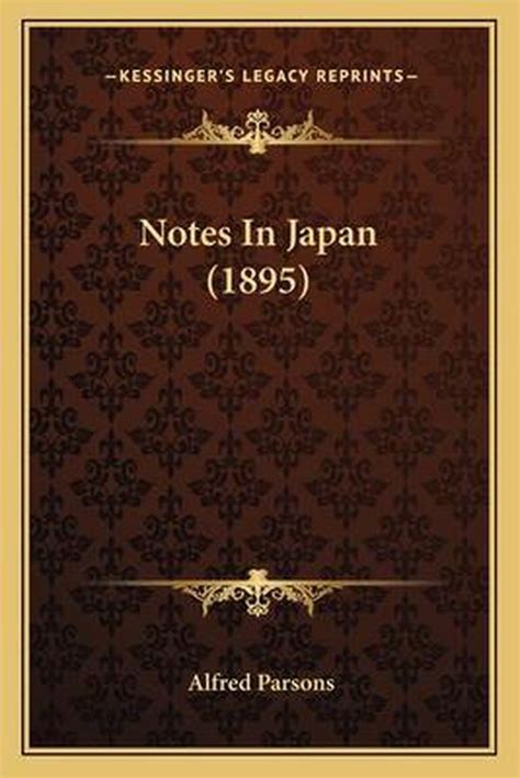 Notes in Japan (1895) Kindle Editon