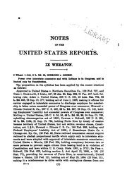 Notes on the United States Reports Doc