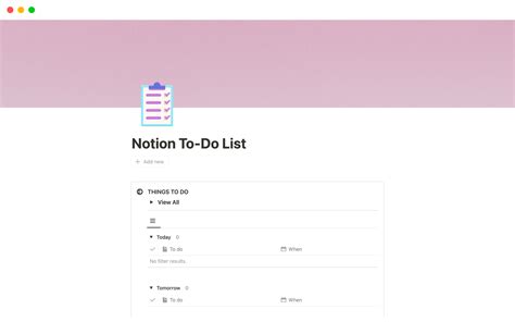 Notion Template Marketplace