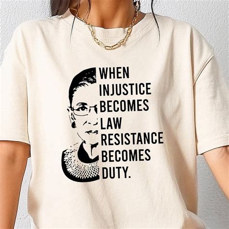 Notorious RBG Shirt: A Symbol of Strength, Dissent, and Gender Equality