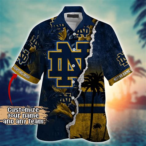 Notre Dame Hawaiian Shirt: A Collegiate Icon in Paradise