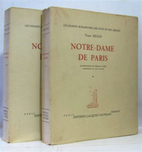 Notre-Dame de Paris Volumes I et II Kindle Editon