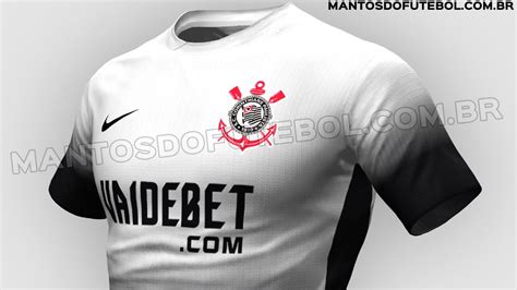 Nova Camisa do Corinthians 2024 Vai de Bet