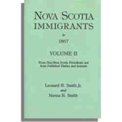Nova Scotia Immigrants to 1867, Volume II (Paperback) Ebook Kindle Editon