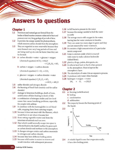 Novanet Chemistry Answers Reader