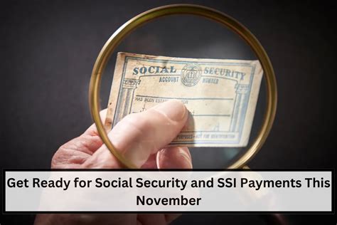 November SSI Checks: Get Ready for Your Boost!