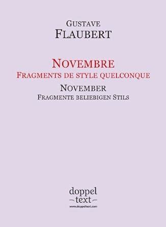Novembre November-zweisprachig Französisch-Deutsch Edition bilingue français-allemand French Edition Reader
