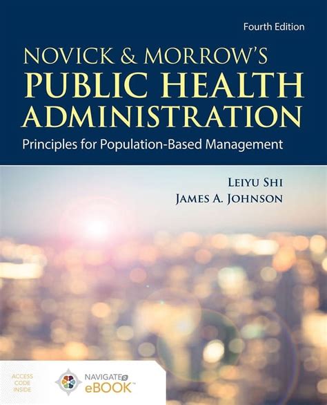 Novick and Morrow s Public Health Administration Principles for Population-Based Management PDF