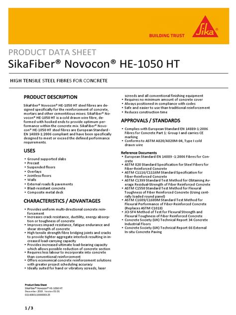 Novocon 1050 Home Concrete Fiber Solutions Epub