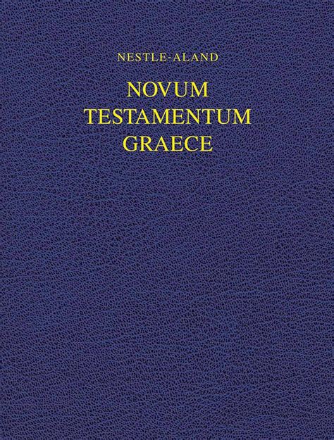 Novum Testamentum Graece Epub