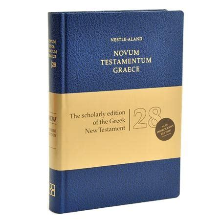 Novum Testamentum Graece Nestle-Aland 28th Edition Epub