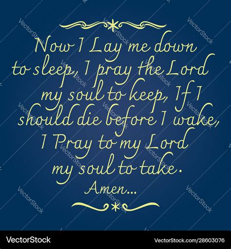 Now I Lay Me Down to Sleep: An Exploration of the Enduring Prayer