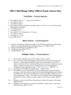 Nra Range Safety Officer Test B Answers Epub