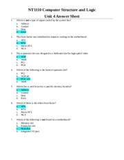 Nt1110 Unit 4 Quiz Answers Reader