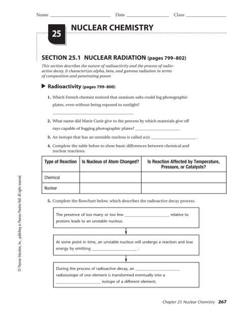 Nuclear Chemistry Review Answers Chapter 22 Doc