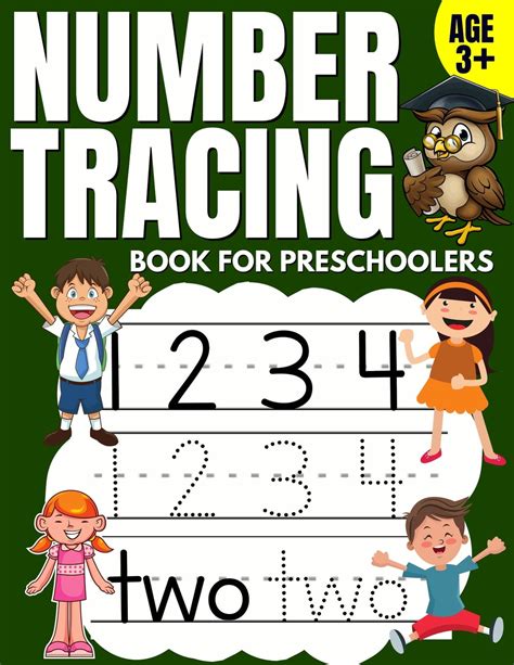 Number Tracing Book For Preschoolers Number Tracing Book Practice For Kids Ages 3-5 Number Writing Practice Reader