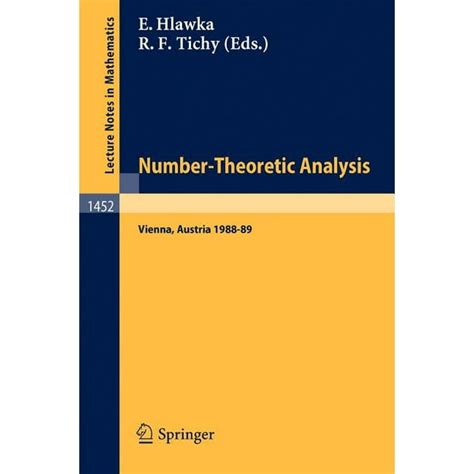 Number-Theoretic Analysis Seminar, Vienna 1988-89 English and German Edition Doc