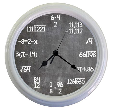 Numerical Expressions Wall Clock Answers Using 4 PDF