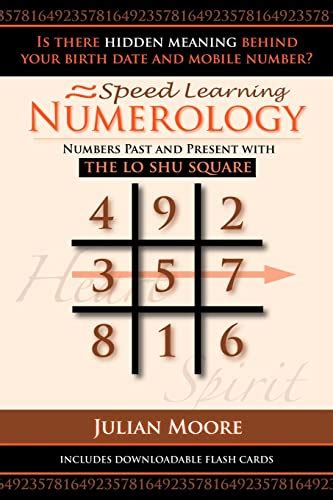 Numerology Numbers Past And Present With The Lo Shu Square Speed Learning Volume 5 PDF