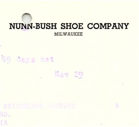 Nunn Bush Shoe Company: A History of Innovation and Style