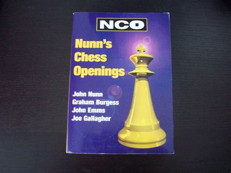 Nunn s Chess Openings Everyman Chess Series Reader