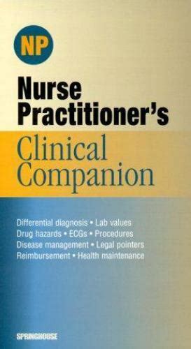 Nurse Practitioner s Clinical Companion Springhouse Clinical Companion Series PDF