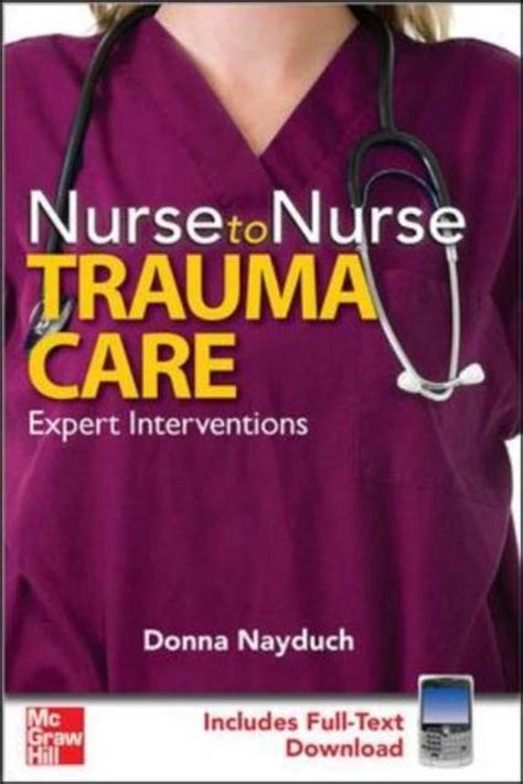 Nurse to Nurse Trauma Care PDF