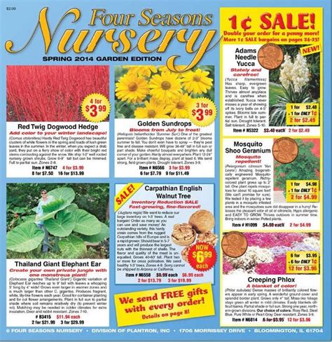 Nursery Catalogs By Mail
