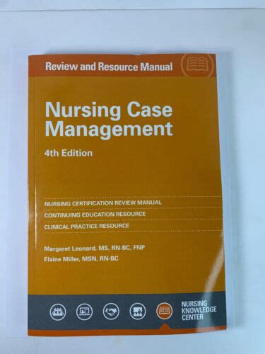 Nursing Case Management Review and Resource Manual Ebook Doc