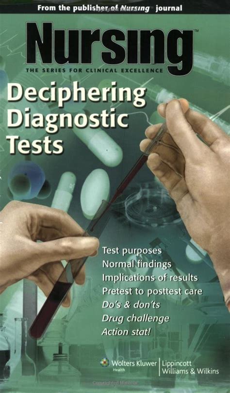Nursing Deciphering Diagnostic Tests Nursing Journal Series Doc