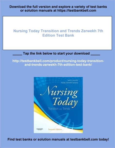 Nursing Today Zerwekh 7th Edition Ebook Ebook Doc