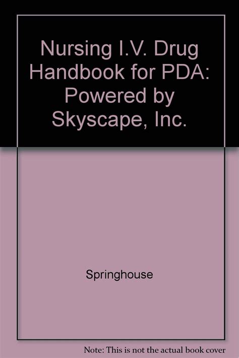 Nursing2009 Drug Handbook for PDA Powered by Skyscape Inc PDF